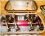 Solid Rocker Shafts installed on the head